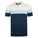 Q1905 Men's Polo Zoutelande - Marine Blue/Whitegrey/Lightblue