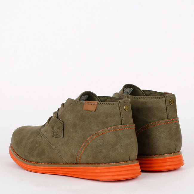 Men's Shoe Montfoort - Armygreen/Orange
