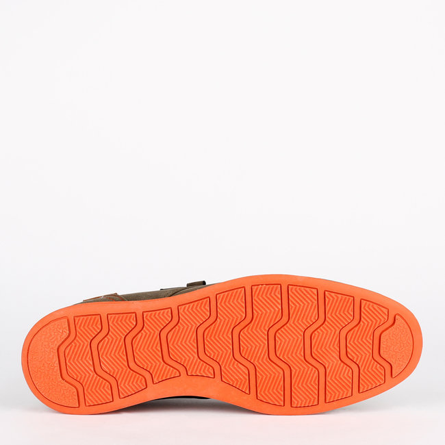 Men's Shoe Montfoort - Armygreen/Orange