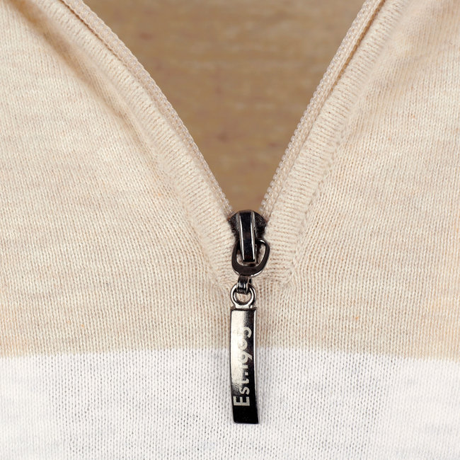 Men's Sweater Kralingen - Taupe/Light Beige/White Gray