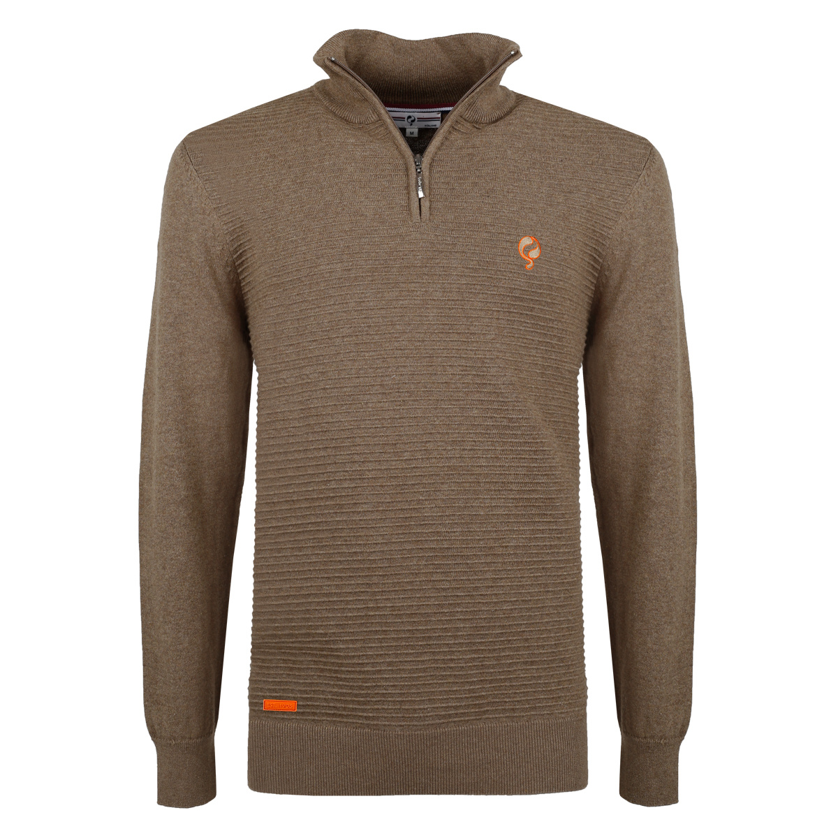 Heren Trui Woudrichem | Taupe Heren Trui Woudrichem | Taupe