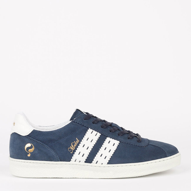 oppervlakte defect Prestatie Heren Sneaker Medal - Denim Blauw/Wit - Q1905