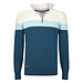 Q1905 Men's Pullover Kralingen - Marine Blue/Whitegrey/Lightblue