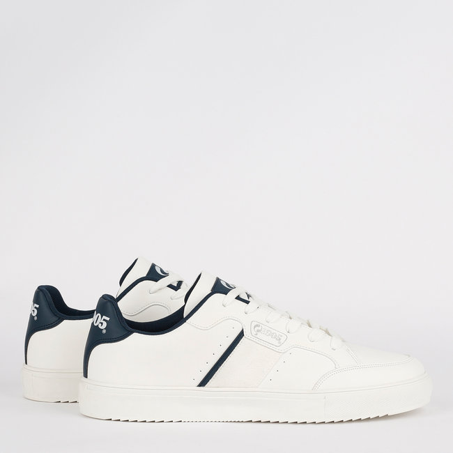 Heren Sneaker Woerden - Wit/Donkerblauw