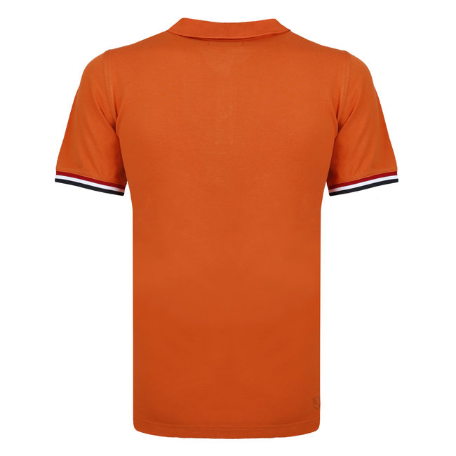 Men's Polo Bloemendaal - Rust Orange