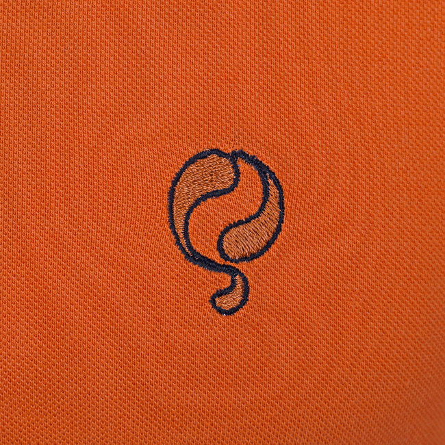 Heren Polo Bloemendaal - Roest Oranje