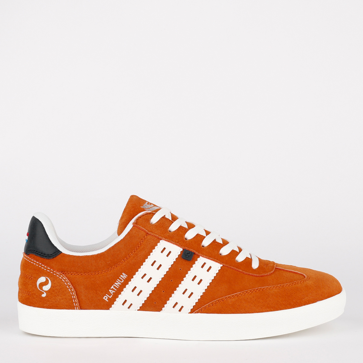 Heren Sneaker Platinum - Oranje/Wit