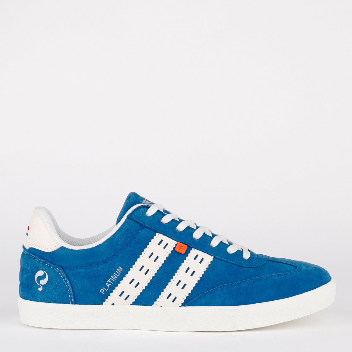 Heren Sneaker Platinum - Koningsblauw/Wit