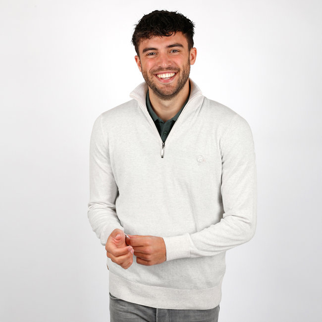 Men's Sweater Kralingen - White-grey