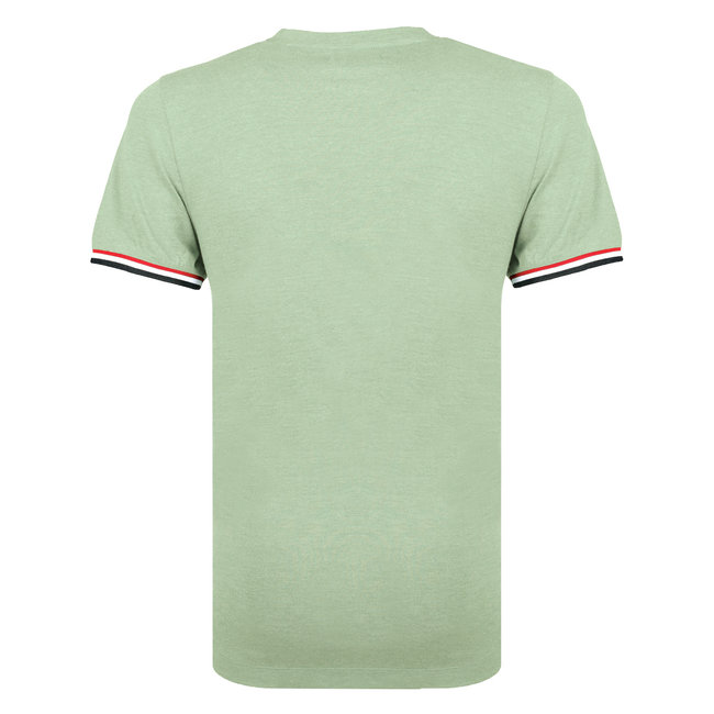 Heren T-Shirt Katwijk - Grijsgroen