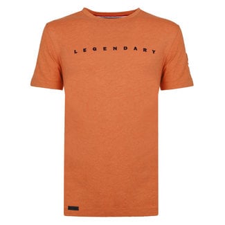 Q1905 Heren T-Shirt Duinzicht - Koper Oranje