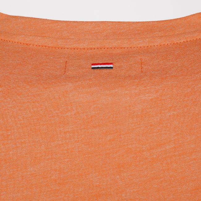 Heren T-Shirt Egmond - Koper Oranje