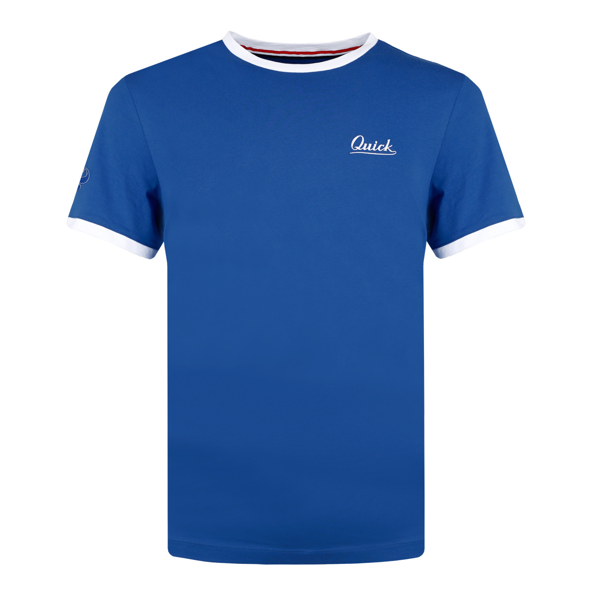 Heren T-Shirt Captain | Koningsblauw/Wit