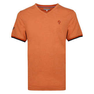 Q1905 Heren T-Shirt Egmond - Koper Oranje