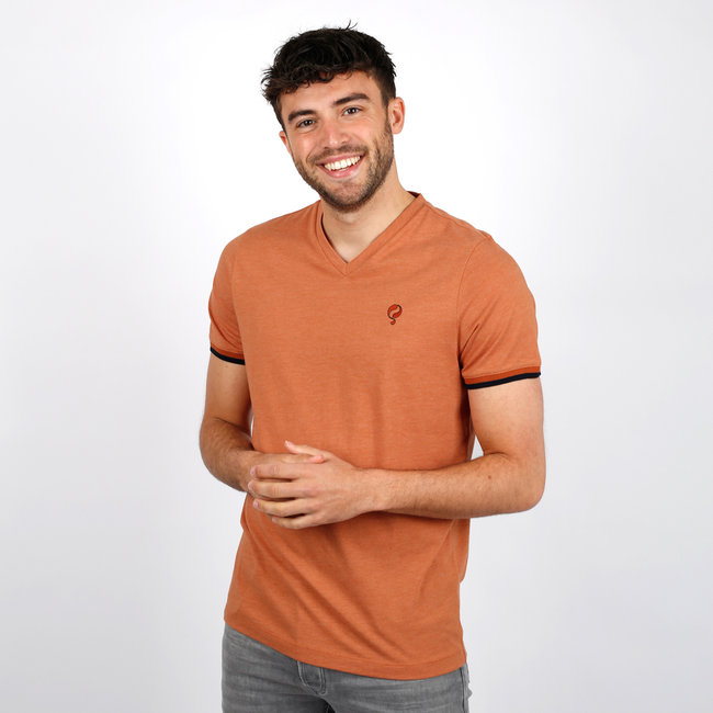 Men's T-Shirt Egmond - Copper Orange