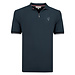 Q1905 Heren Polo Stroke - Jeans Blauw