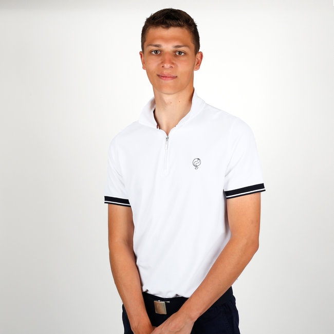 Men's Polo Stroke - White