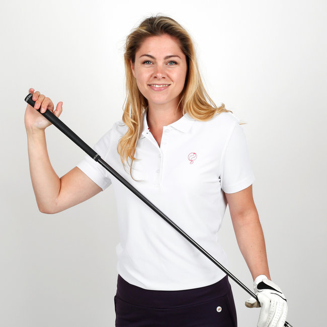 Dames Polo Square - Wit