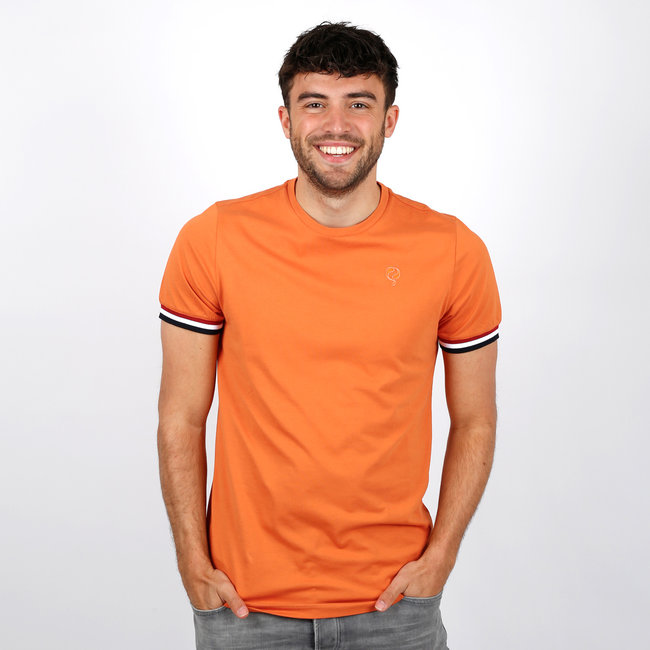 Men's T-Shirt Katwijk - Rust Orange