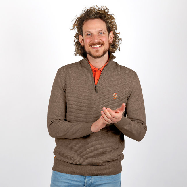 Men's Sweater Woudrichem - Taupe