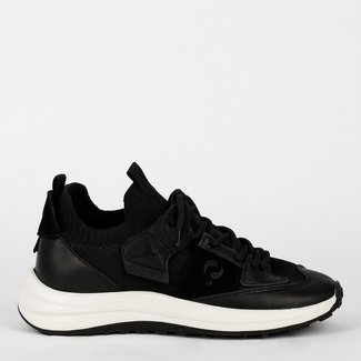 Q1905 Womens Sneaker Leersum  -  Black