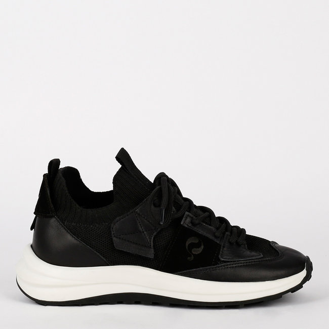 Womens Sneaker Leersum  -  Black