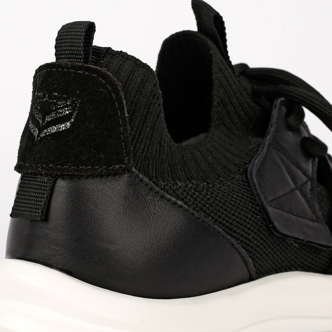 Dames Sneaker Leersum  -  Zwart