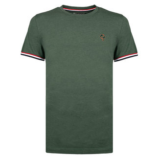 Q1905 Heren T-Shirt Katwijk - Donkergroen