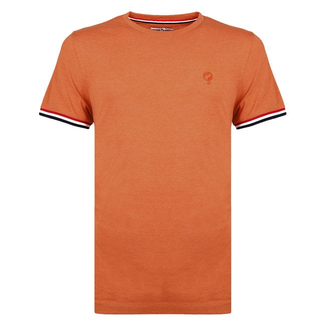 Q1905 Heren T-Shirt Katwijk - Koper Oranje