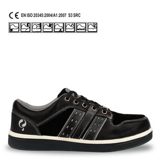 Q1905 Safety shoe Derby - Black