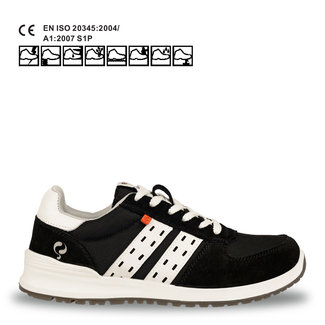 Q1905 Safety shoe Sprint - Black/White