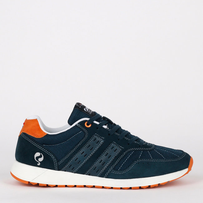 Q1905 Heren Sneaker Rijsbergen - Denim Blauw