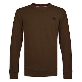 Q1905 Men's Sweater Zaandijk - Chocolate Brown