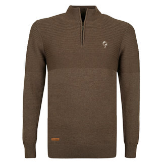 Q1905 Men's sweater Naaldwijk - Taupe