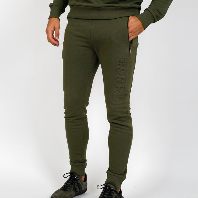 Heren Sweatpant Sevenum - Legergroen