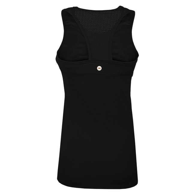 Dames Tanktop Brush Q Blue Graphite