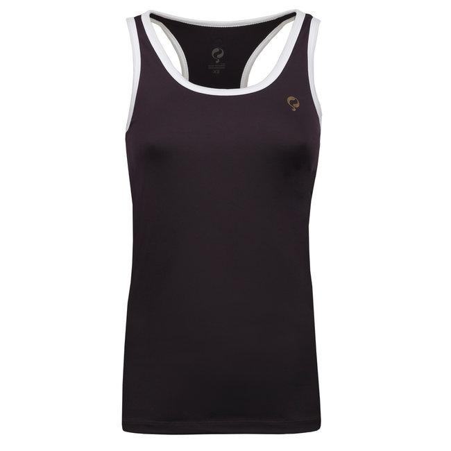 Dames Q tanktop London - Night Shade