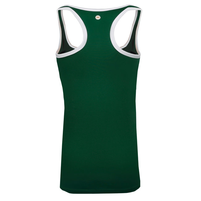 Women's Q tank top London - Evergreen