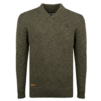 Q1905 Men's Sweater Reeuwijk - Army Green