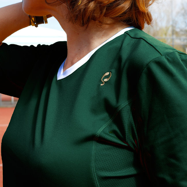 Dames Q long sleeve tee lsl Parijs - Pine Grove