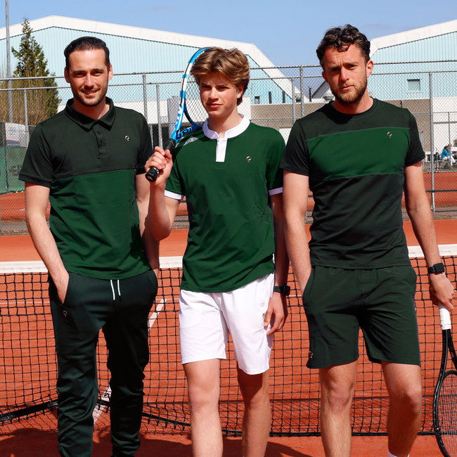 Men's Q tee Rosmalen - Pine Grove/Evergreen