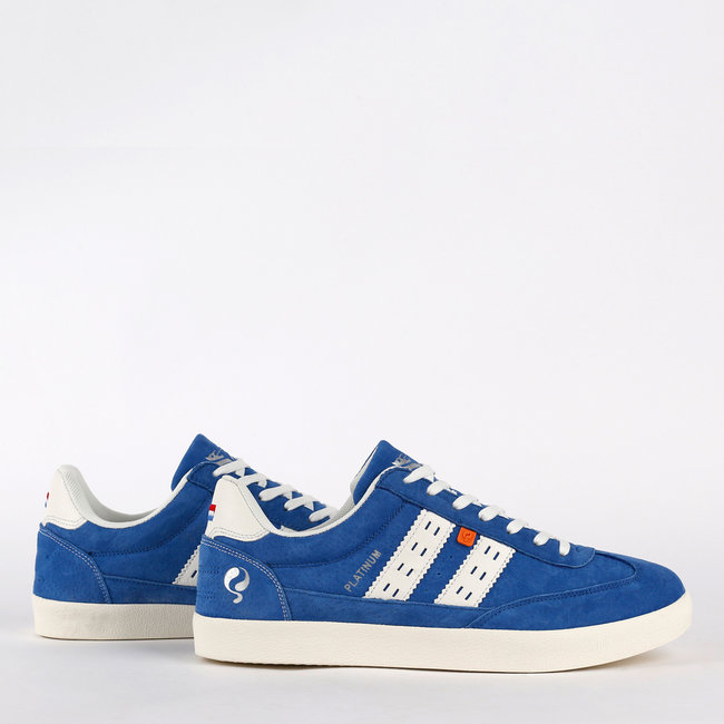 Heren Sneaker Platinum - Koningsblauw/Wit