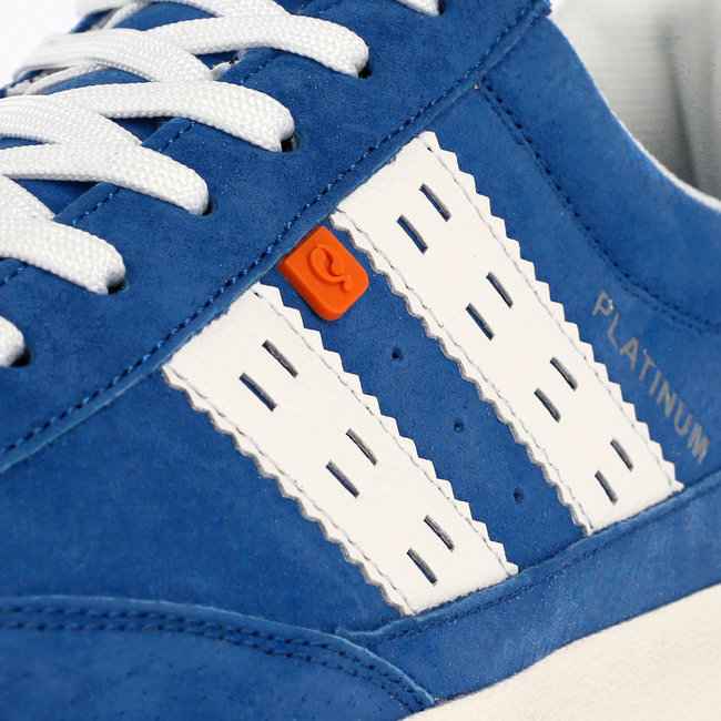 Heren Sneaker Platinum - Koningsblauw/Wit