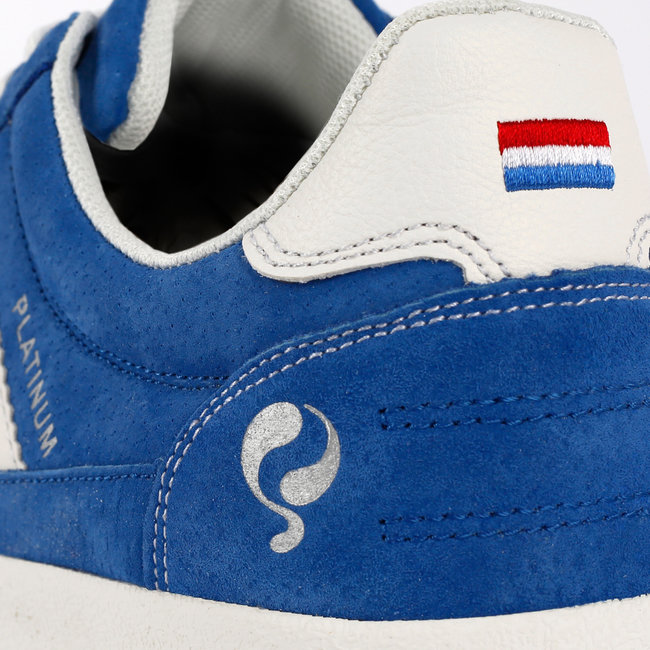 Men's Sneaker Platinum - Royal Blue/White