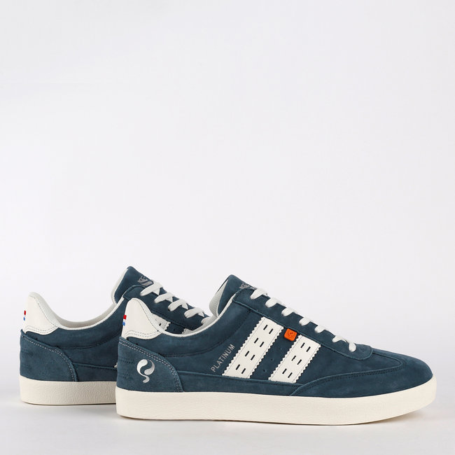 Men's Sneaker Platinum - Navy Blue/White