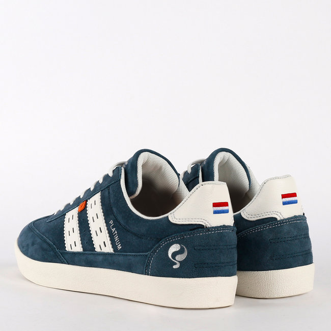 Men's Sneaker Platinum - Navy Blue/White