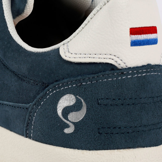 Men's Sneaker Platinum - Navy Blue/White