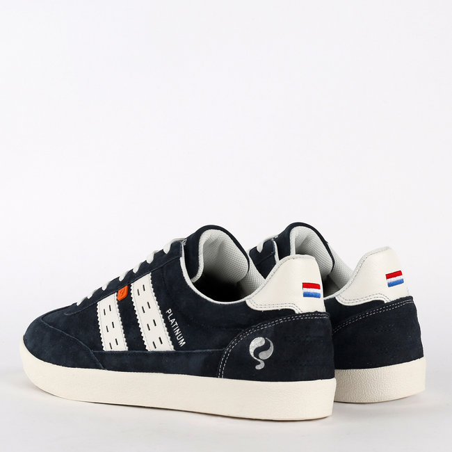 Heren Sneaker Platinum - Donkerblauw/Wit