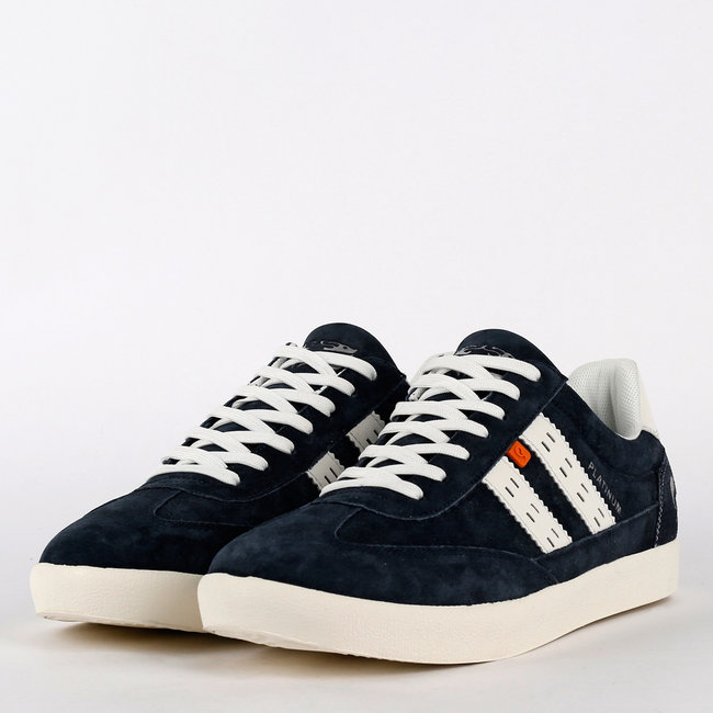 Men's Sneaker Platinum - Dark Blue/White