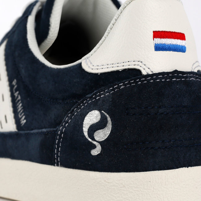 Men's Sneaker Platinum - Dark Blue/White